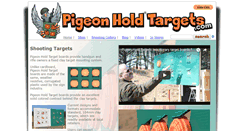 Desktop Screenshot of pigeonholdtargets.com